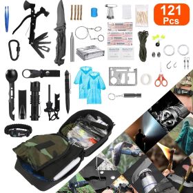 121Pcs Survival Kits Professional Emergency Survival Gear Tactical First Aid Kit Supplies for Outdoor Adventure Camping Hiking Hunting 121Pcs Survival Kits Professional Emergency Survival Gear Tactical First Aid Kit Supplies for Outdoor Adventure Camping Hiking Hunting