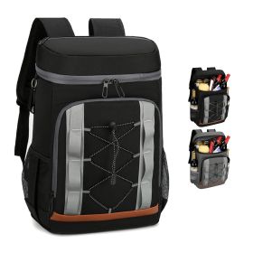Cooler Backpack 36 Can Leakproof Insulated Cooler Backpack with 25L/6.6Gal for Picnic Camping Beach)king Fishing Travel (Black: Black) Cooler Backpack 36 Can Leakproof Insulated Cooler Backpack with 25L/6.6Gal for Picnic Camping Beach)king Fishing Travel (Black: Black)